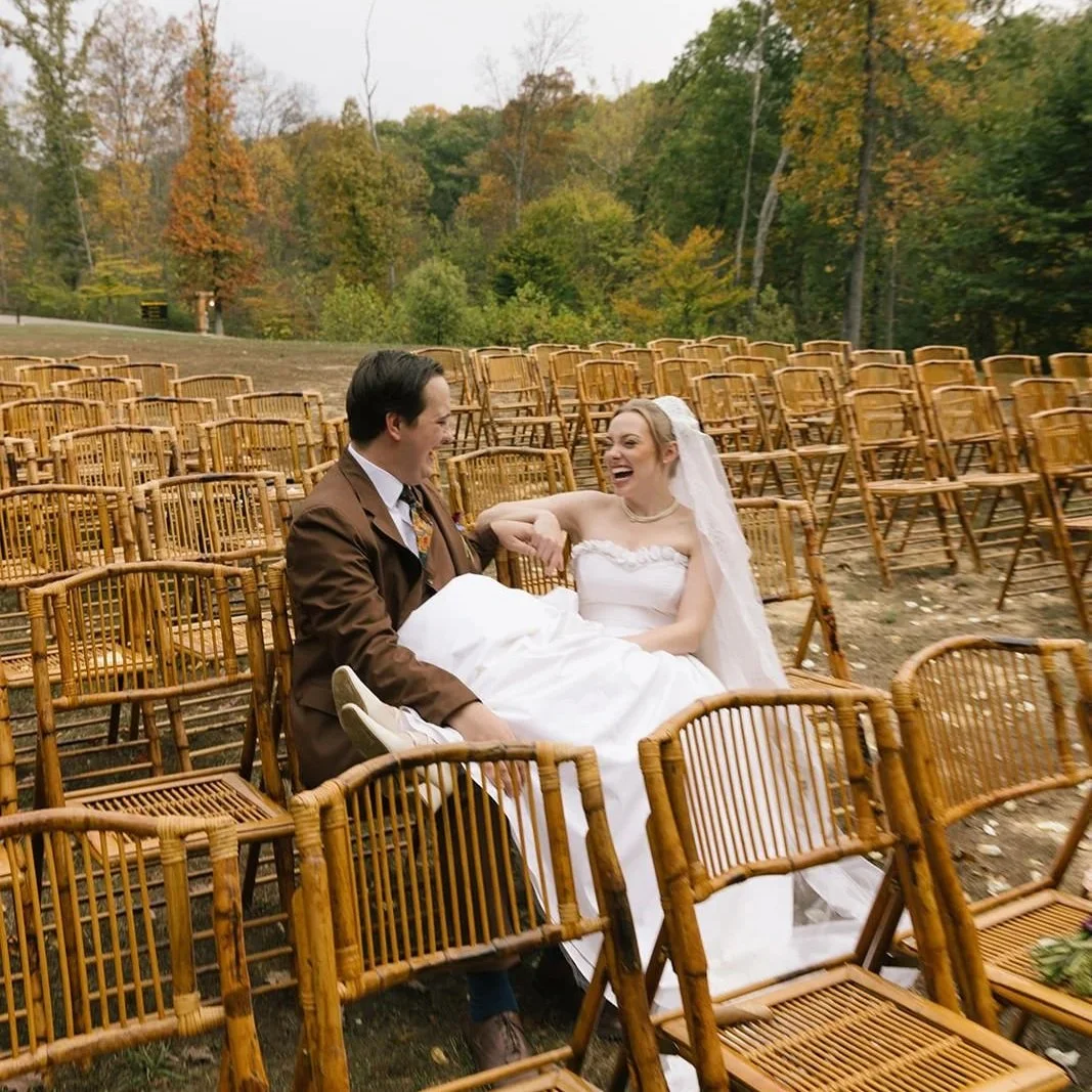 Lydia + Matt — A Brown County Autumn Wedding at Hard Truth Distillery