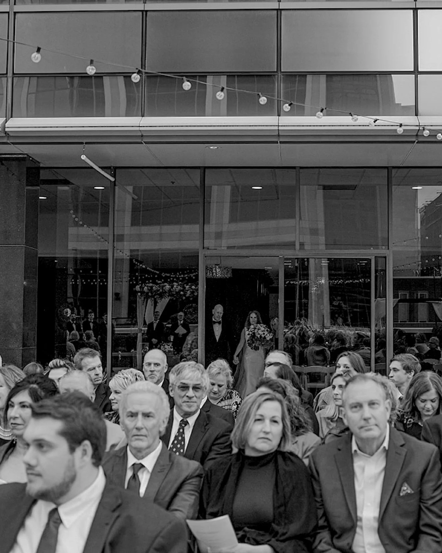 A handful of black and white memories from Maddie + Michael&rsquo;s rooftop wedding at Indianapolis&rsquo; breathtaking Regions Tower. 
.
.
.
🏷️ downtown Indianapolis wedding venue, Indianapolis wedding photography, rooftop wedding, Indianapolis lux