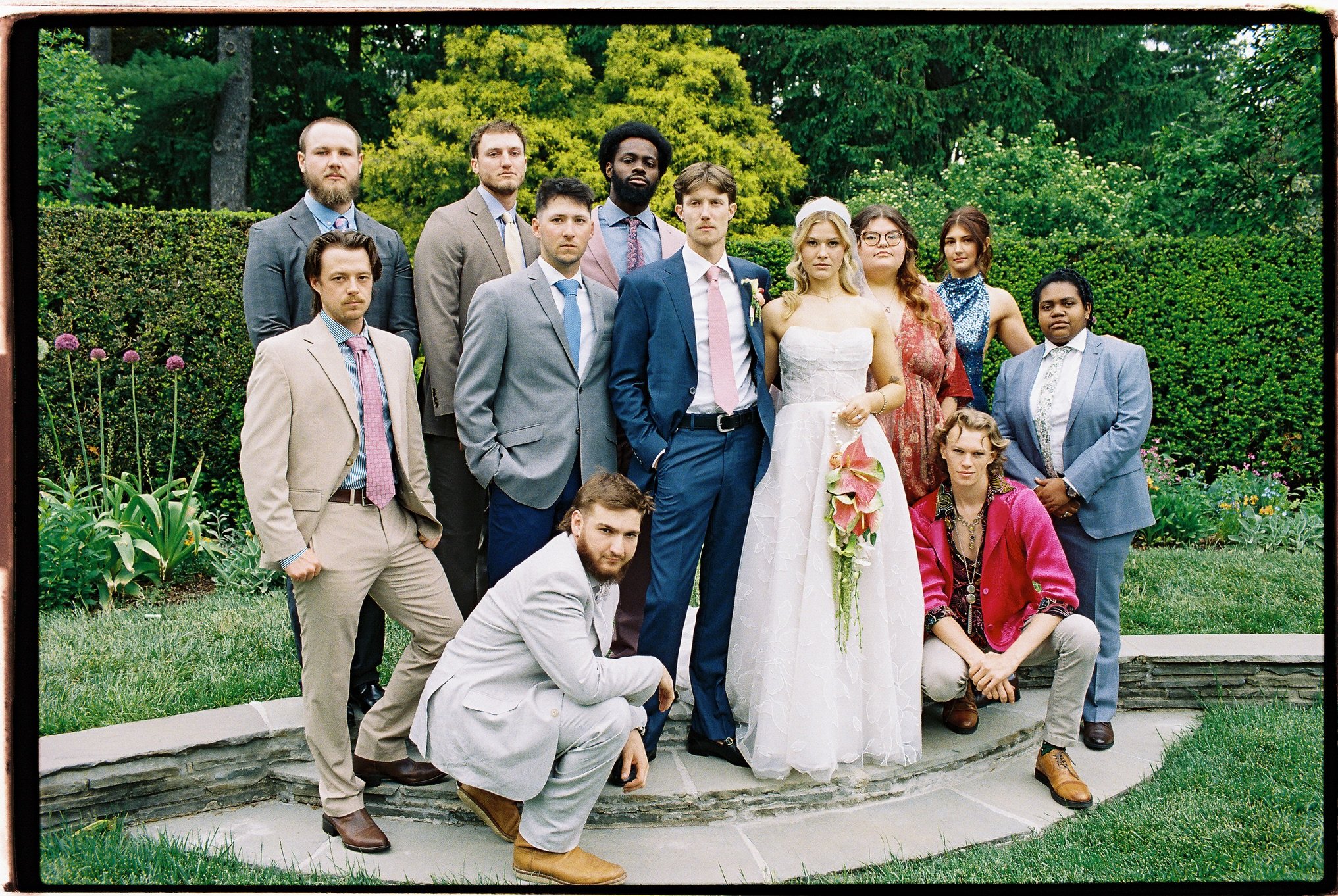 Sarah + Damien&rsquo;s day just verified that you can still have the party you dreamed up even when these Indiana skies decide to pour. I know landscapes aren&rsquo;t the preferred imagery on here, but I&rsquo;m paying that no mind. Too many good sna