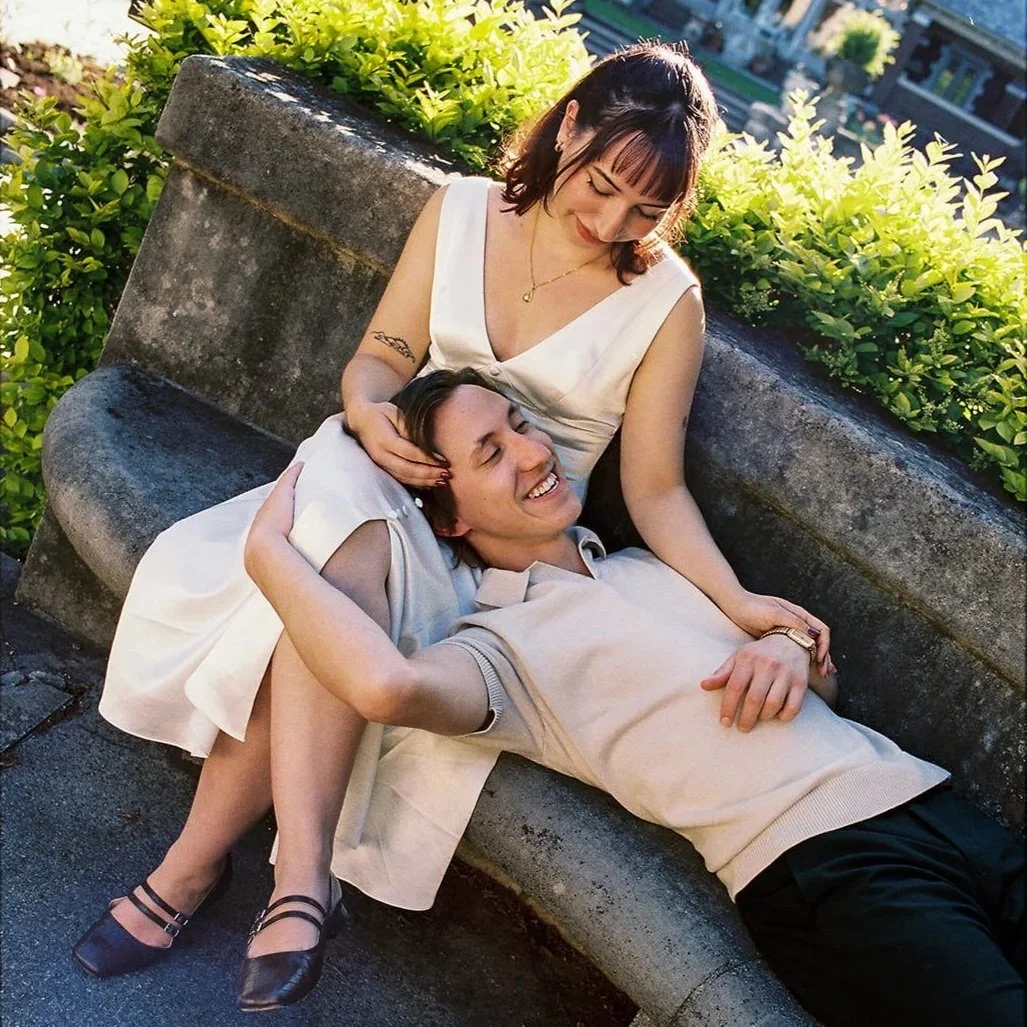Christina + JR — A Historic Garden Estate for Dreamy Engagement Photos