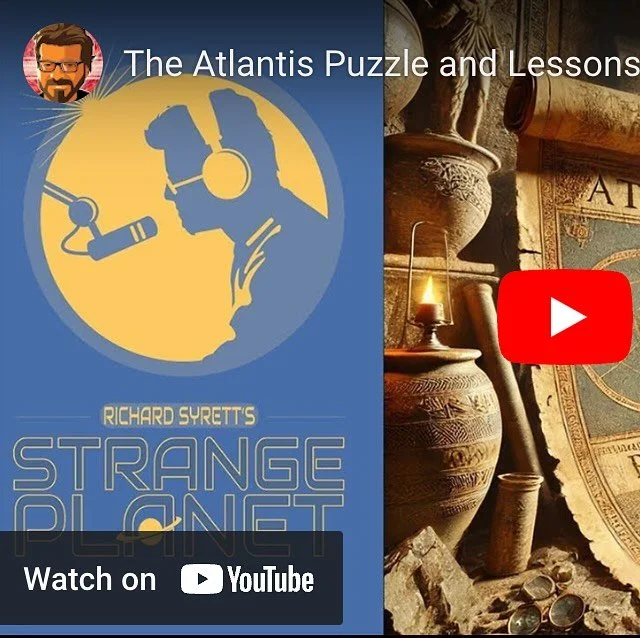 Check out the latest podcast episode to feature @theatlantispuzzle - @richardsyrettstrangeplanet ! Join Richard and Jack as they discuss some of the main questions the Atlantis story brings up!
The Atlantis Puzzle is now available on Amazon (link in 