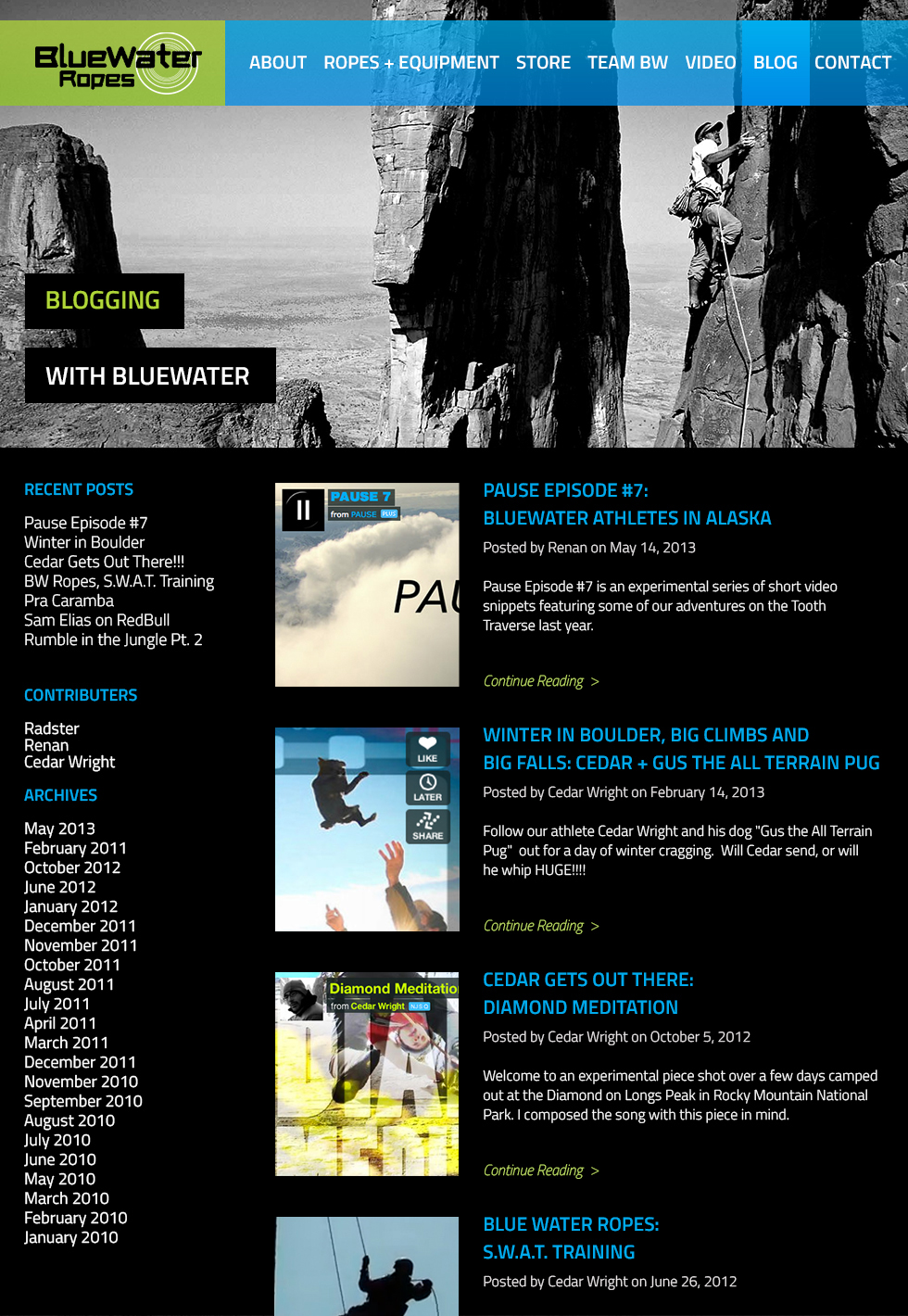 BlueWater Ropes Blog 