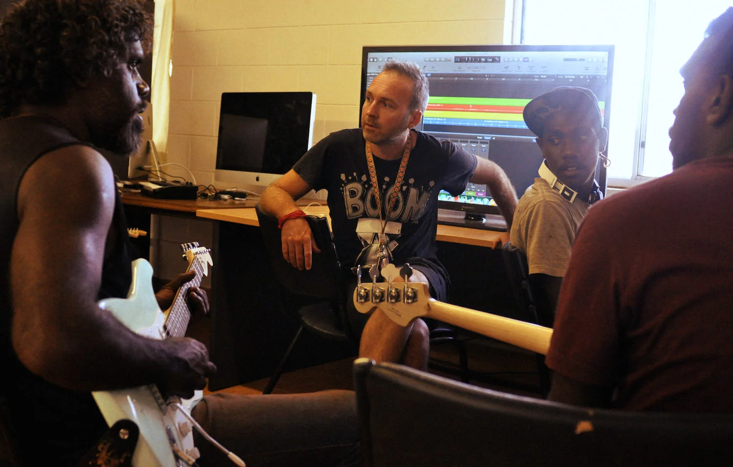 Monkey Marc workshop in Ali Curung, NT, October 2014. Download here .