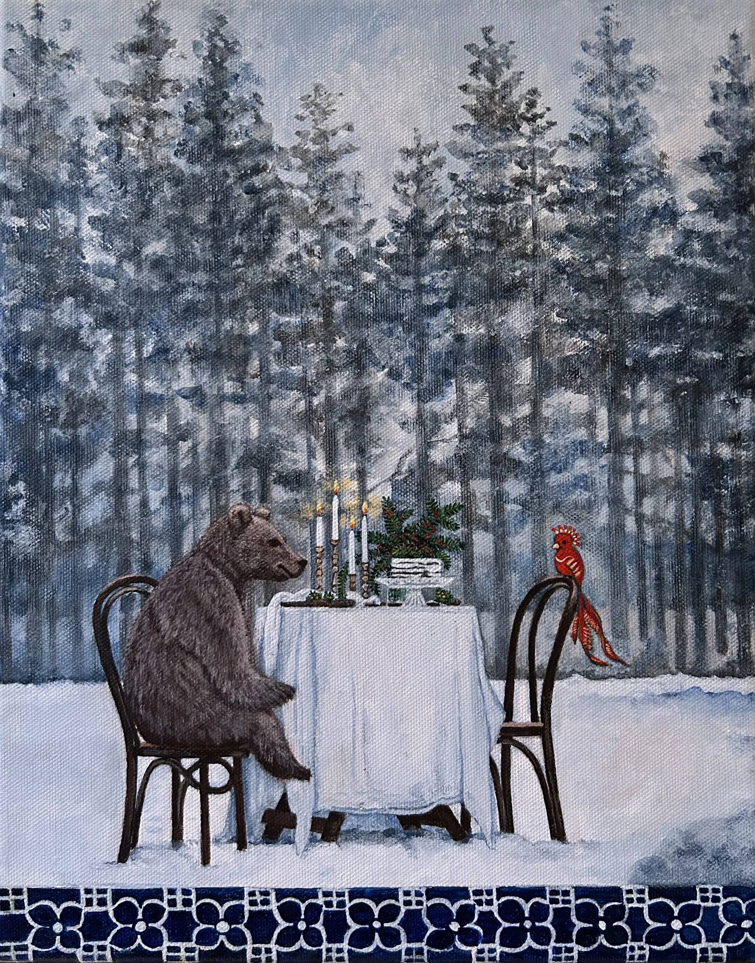 When Winter Breathed a Smile