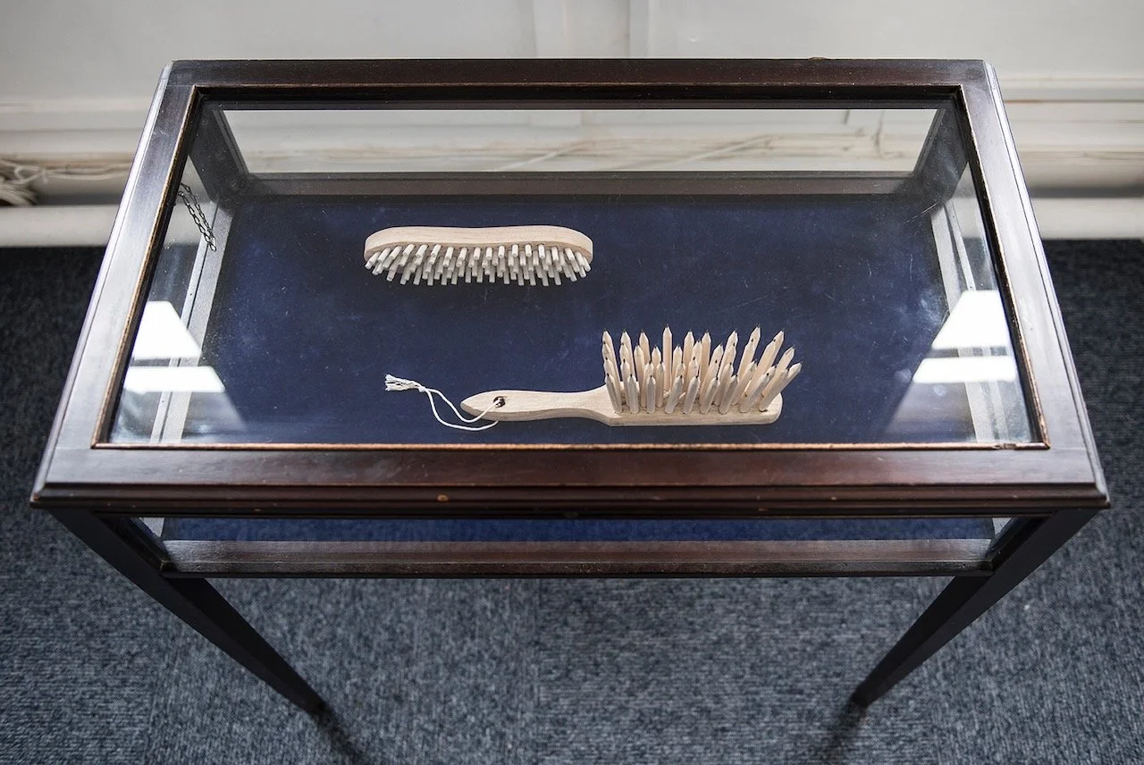 Rubbing Brush, 2019 & Drawing Brush, 2019