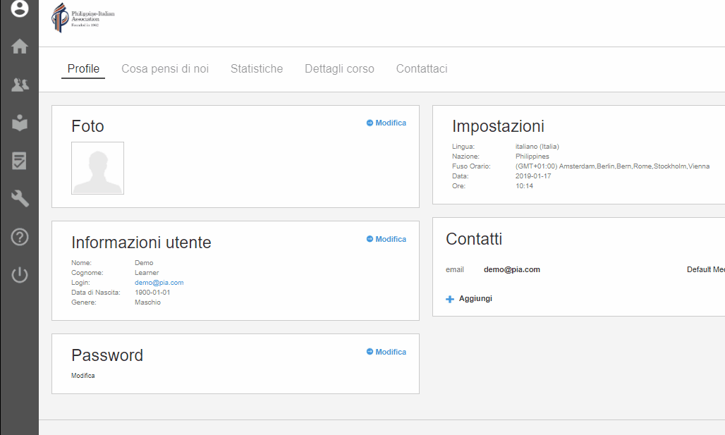 Accessing Training Path.