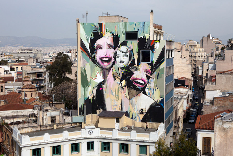 Athens street art tour