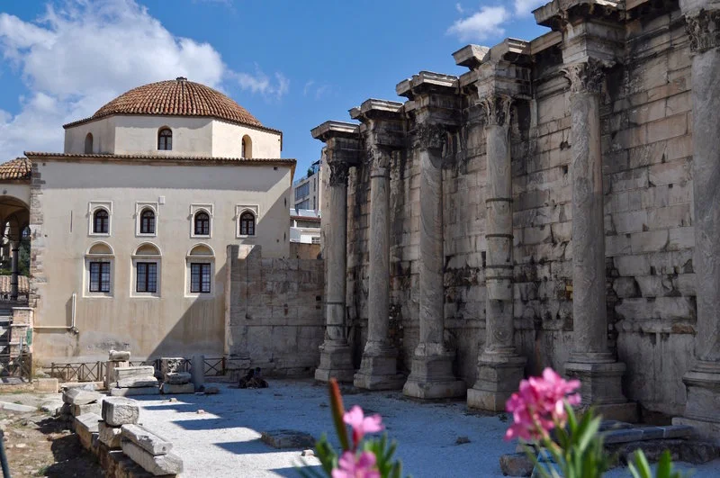 Библиотека адриана в афинах