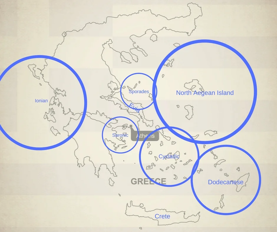 Greek Island Groups Map How To Make The Most Of Your Greek Island Hopping — The Travelporter