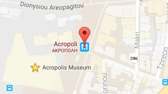 Google Maps Athens Greece
