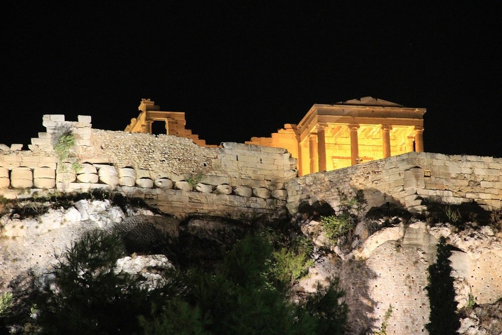 acropolis night tour