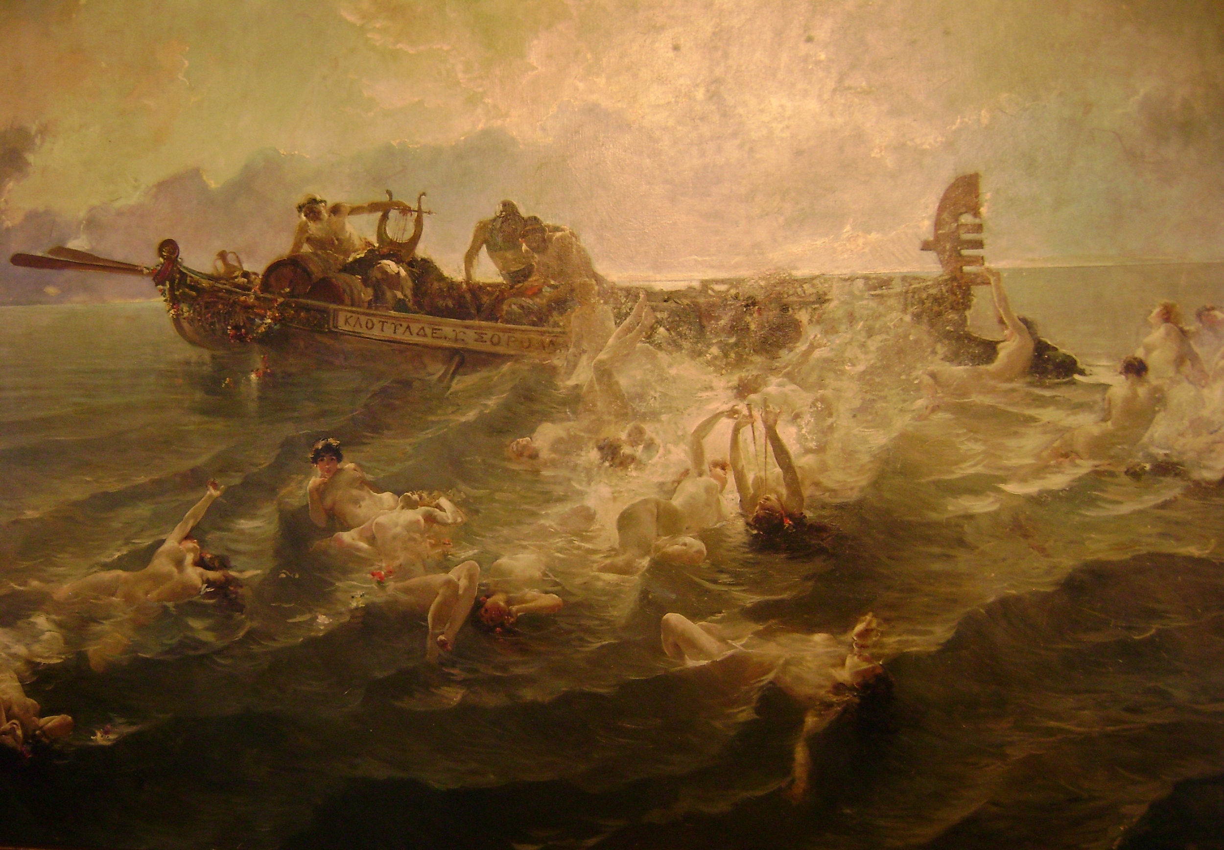 Joaquín Sorolla y Bastida, Las Nereidas, 1886