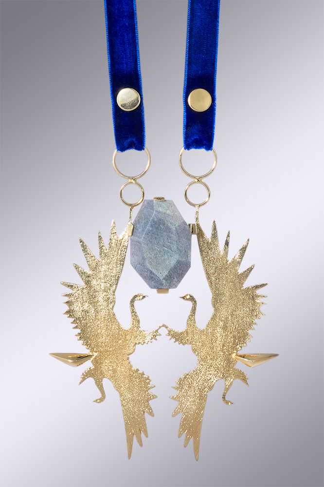 Meridaâ Necklace “The Heart of Life-Bird”