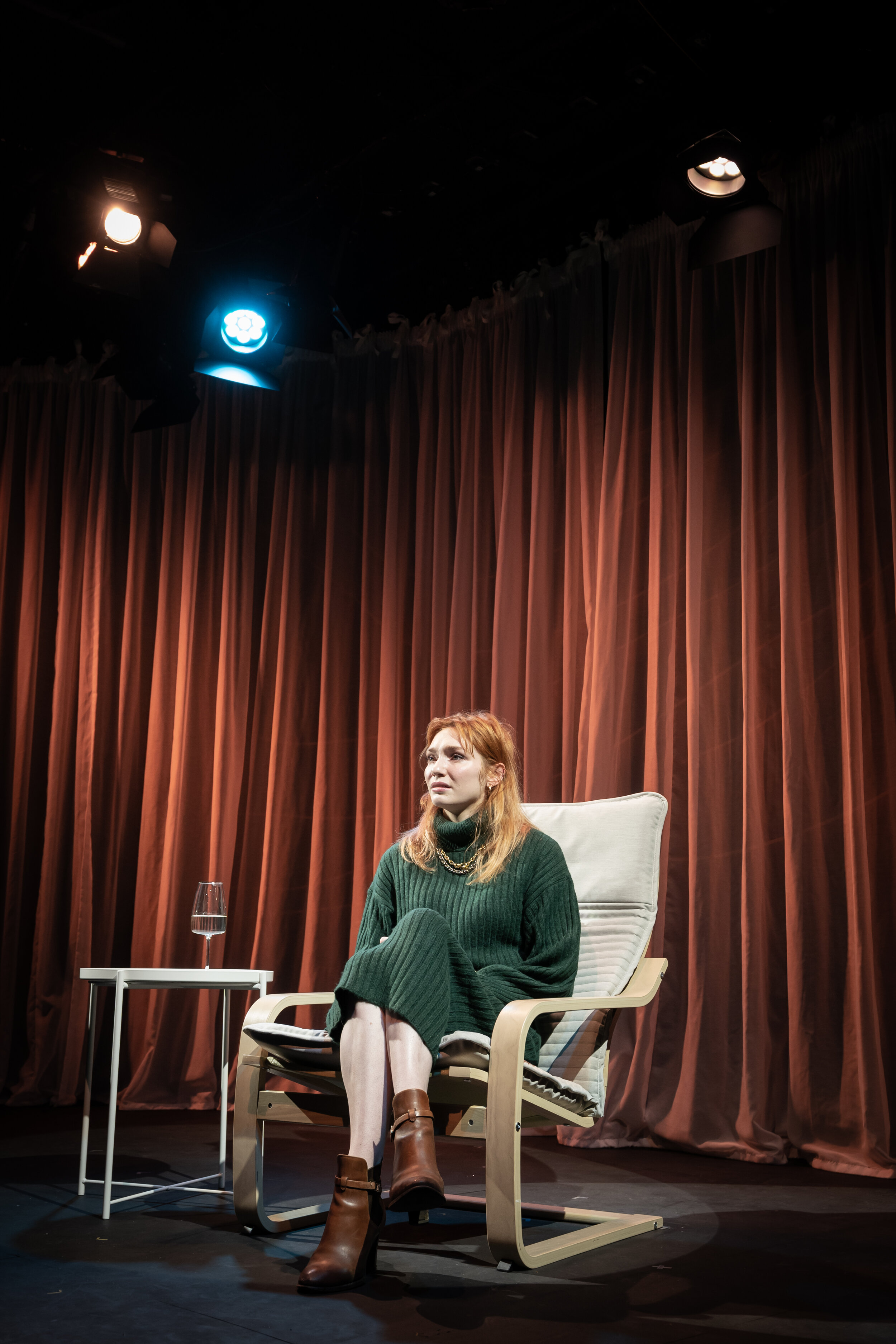 Eleanor Tomlinson (Canace) in '15 Heroines - The Desert' at Jermyn Street Theatre 6. Photography by Marc Brenner.jpg