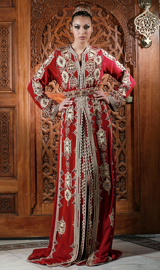 Caftan Haute Couture Fouzia Naciri - Création Tradition et Modernité 1