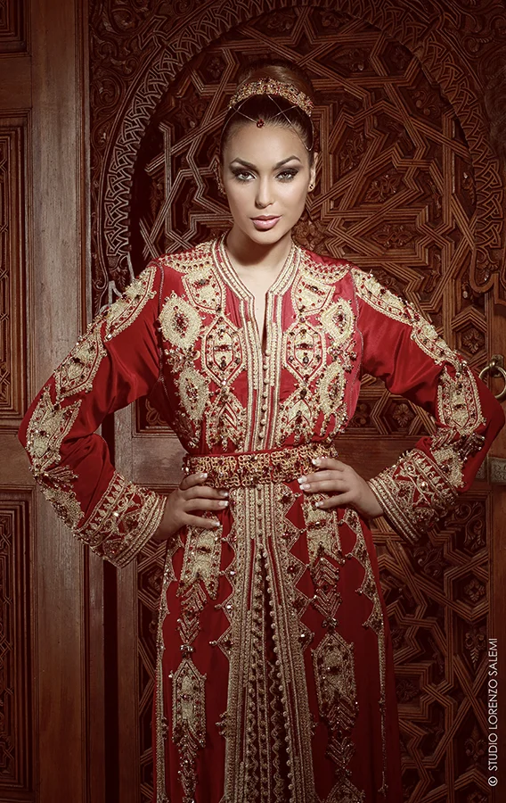 Caftan Haute Couture Fouzia Naciri - Création Tradition et Modernité 3
