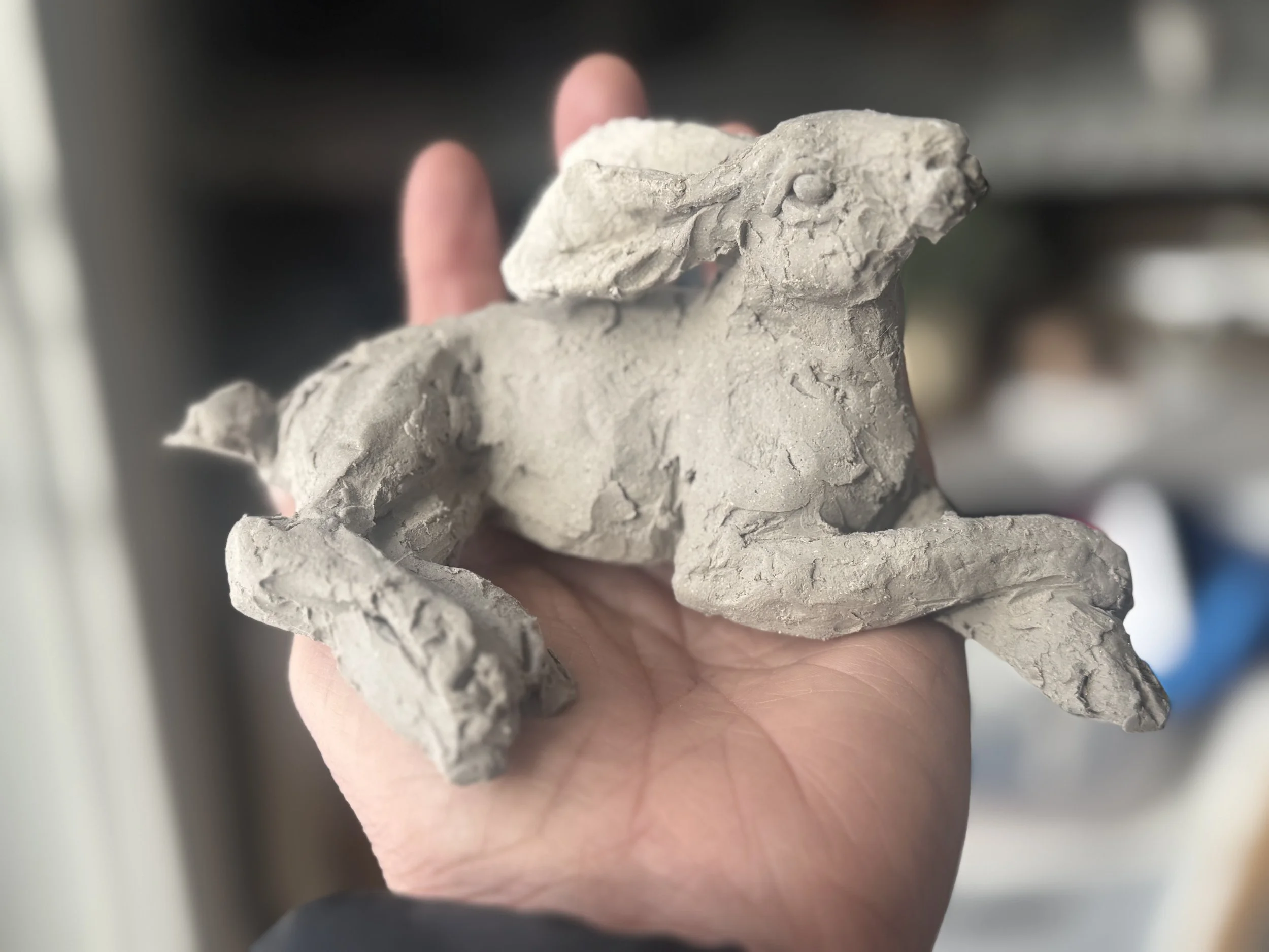 Sculpting the Eastern Cottontail Rabbit