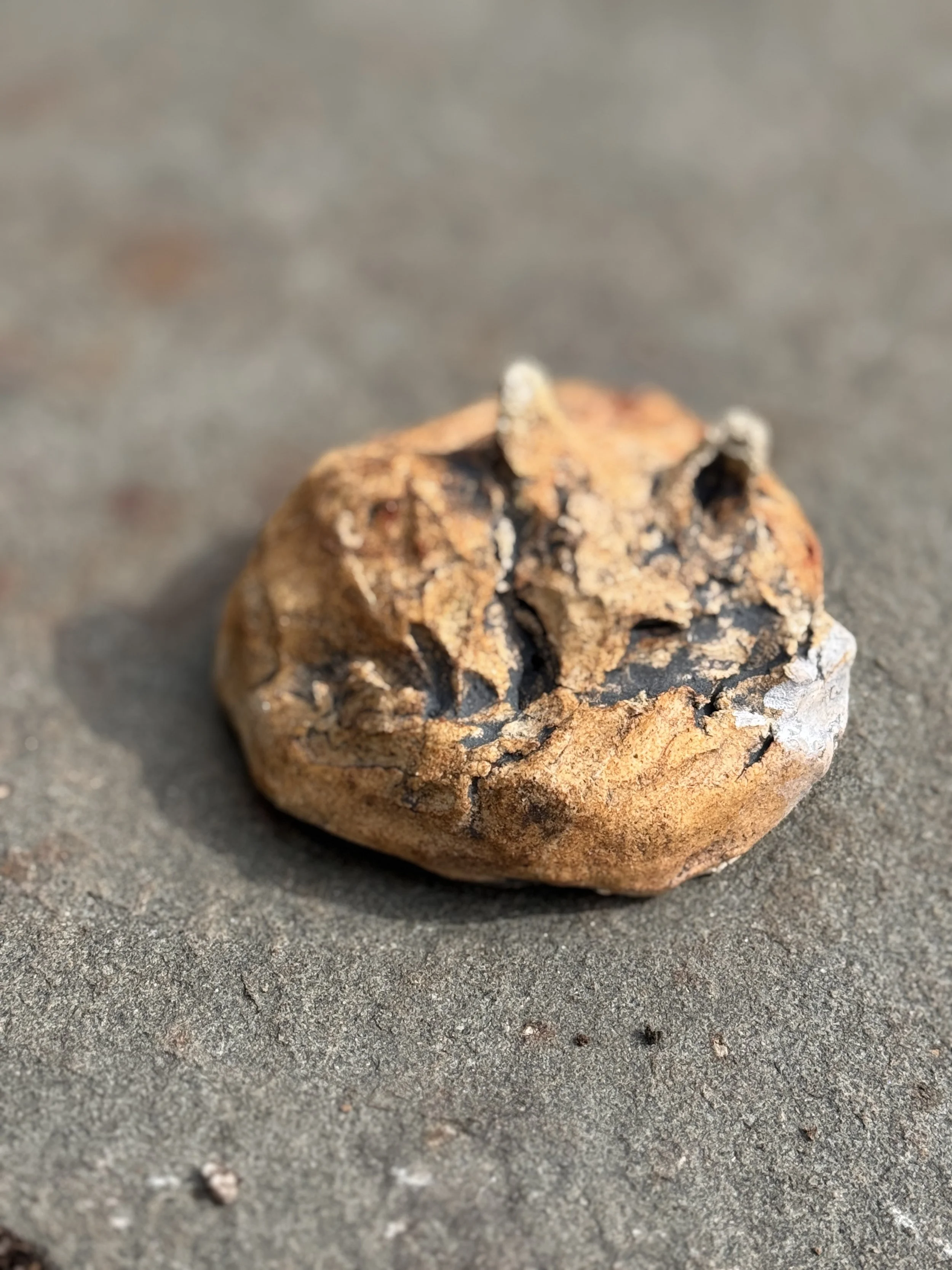 Fox #1 Original ceramic sculpture — one of a kind