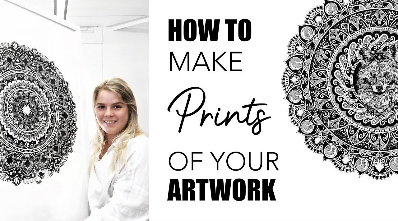 How to prints of your artwork —