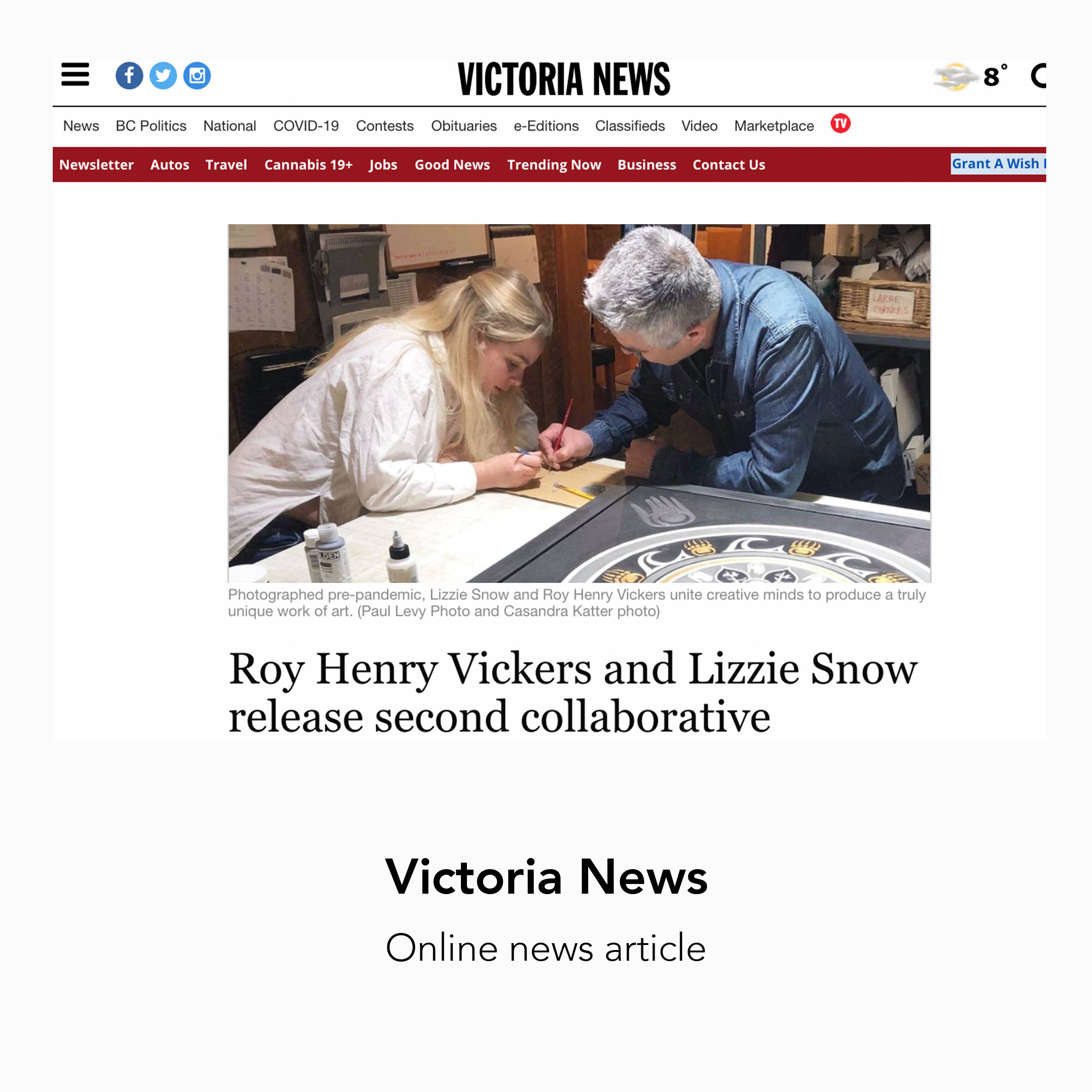 victoria-news-tofino-ucluelet--lizzie-snow-fortyonehundred-media-article-royhenryvickers-collaboration-roy-henry-vickers-bc-artists-black-press-media.jpg