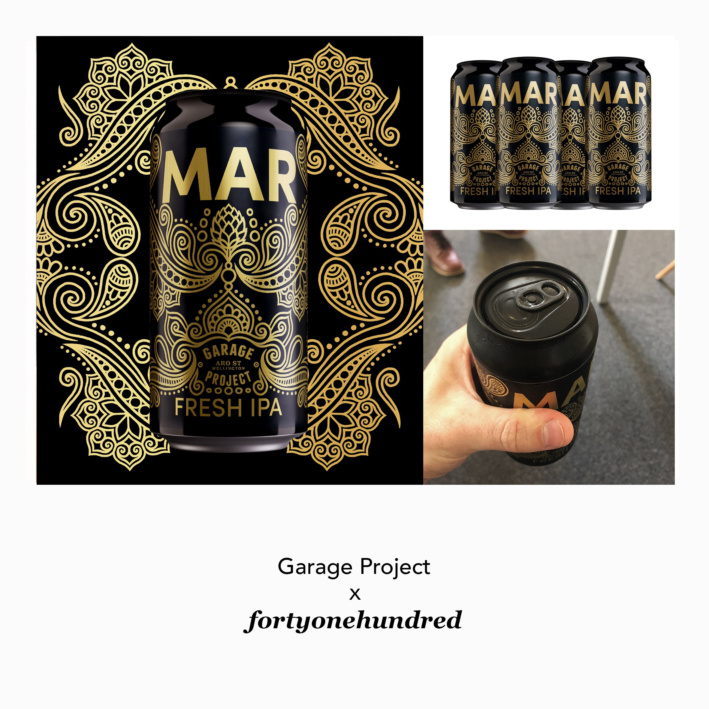 fortyonehundred-garage-project--garageproject-collaboration-lizzie-snow-mandala-mural-artist-fractals-artist-new-zealand-craft-beer-design-label-black-and-gold.jpg
