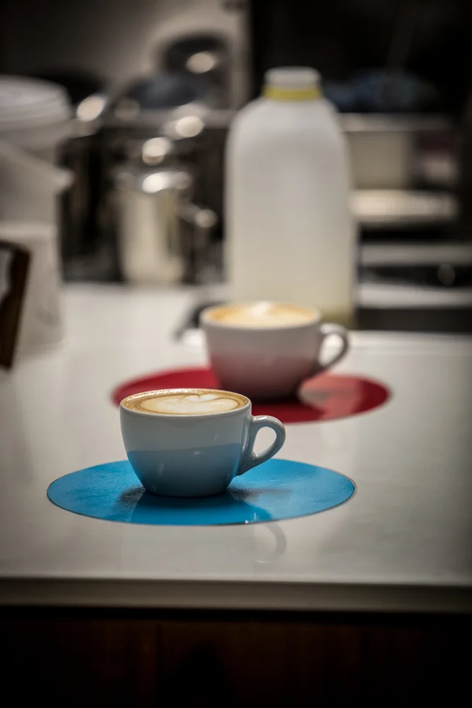 Coffees ready for judging Image: Shay Fraser