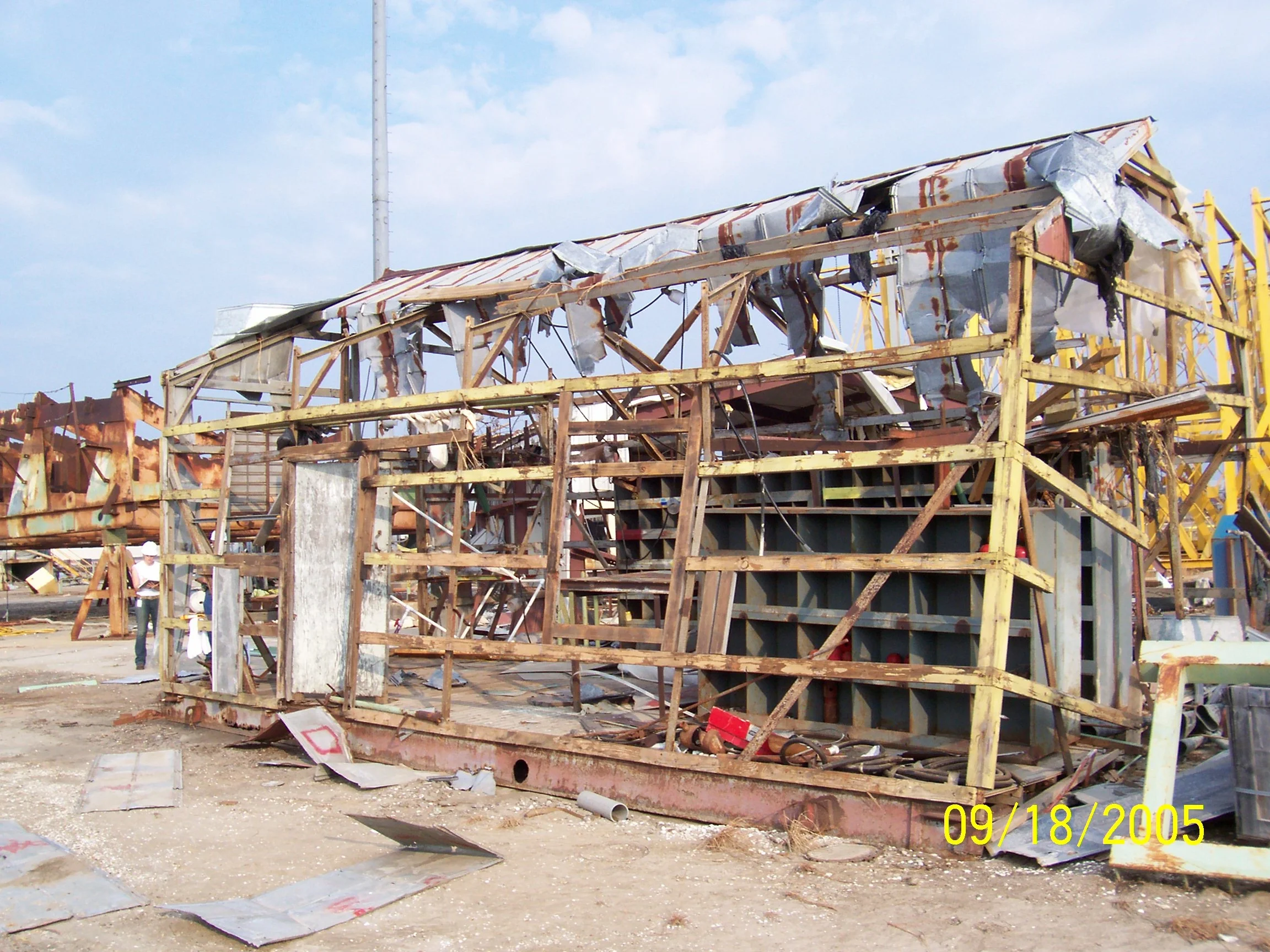 Northrop Grumman Shipbuilding Hurricane Damage Assessments