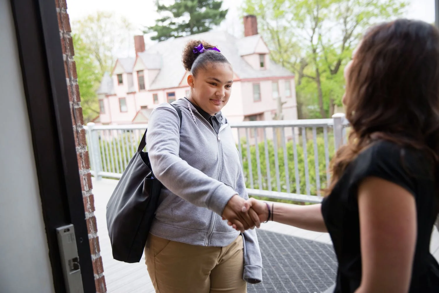   7:20  –  ARRIVAL &amp; MORNING WORK  Scholars are greeted at the door with a handshake and a uniform inspection before eating breakfast. During this time, scholars will also complete morning work to get their brains warmed up for the day to come! 