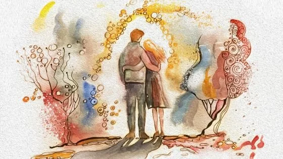 painting indicating future tripping in a new relationship