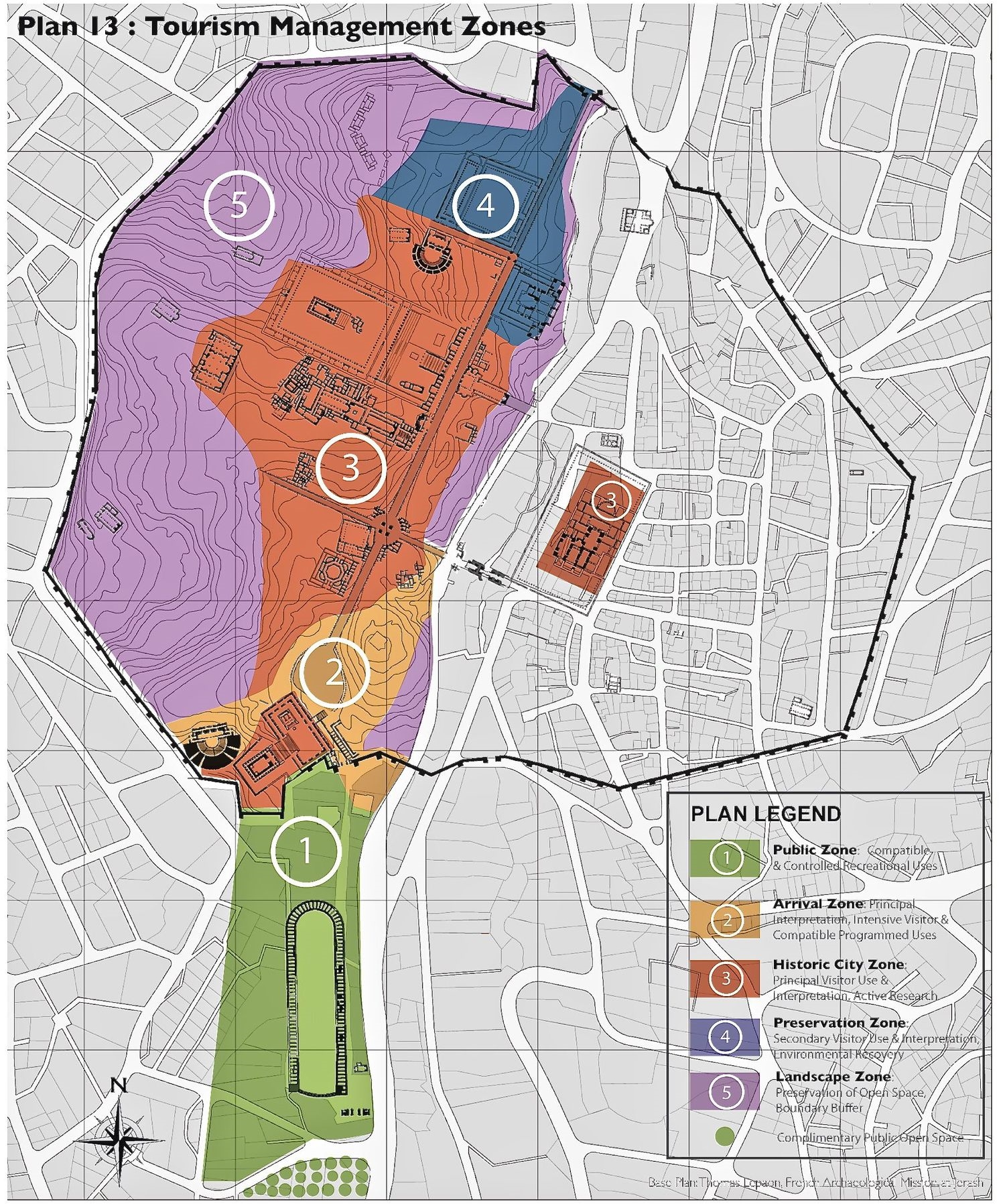 Tourism Zoning Plan, Jerash, Jordan