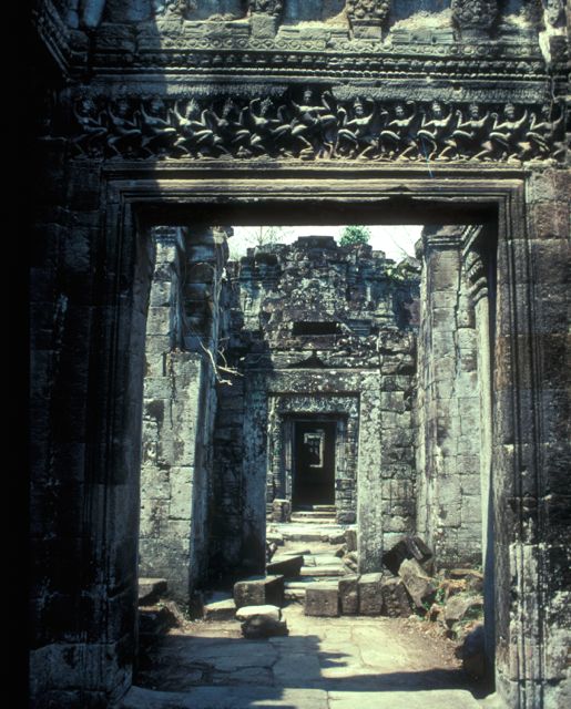 Apsara Lintol, Preah Khan, Angkor, Cambodia