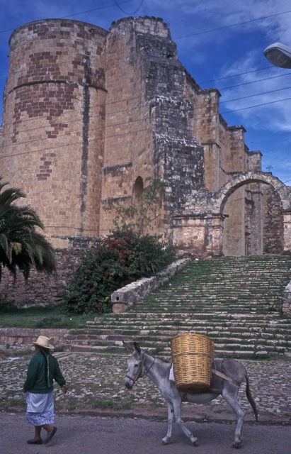 Yanhuitlan Church, near Oaxaxa Mexico
