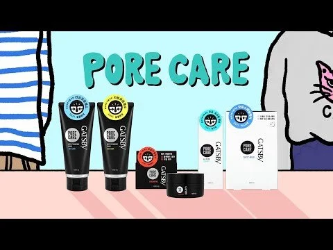 [갸스비] 포어케어 시리즈 건성/지성 맞춤형 솔루션! 손쉬운 3-STEP으로 남자 모공, 블랙헤드 관리 끝♥