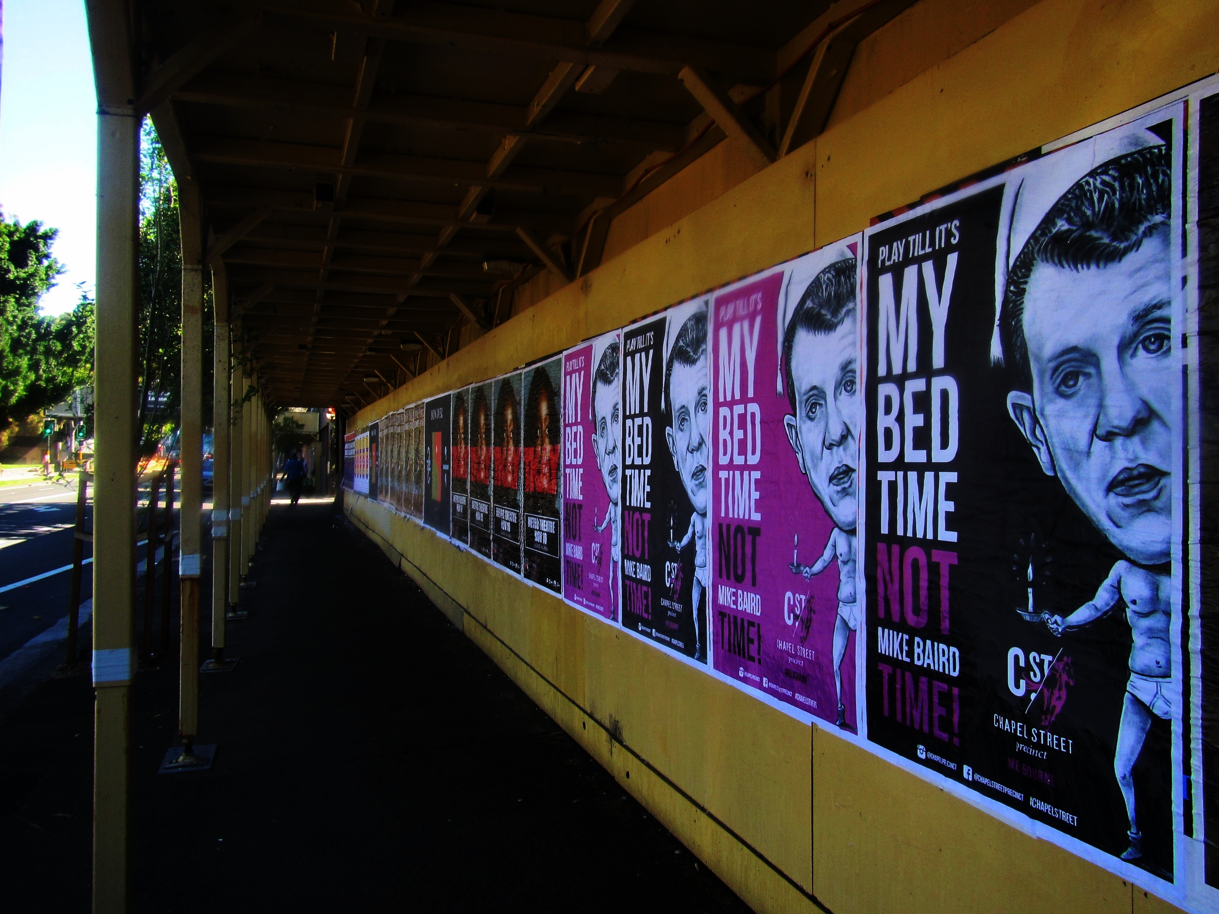 CHAPEL ST. PRECINCT We used a cheeky guerrilla marketing campaign to poke fun at NSW’s Premier and to lure Sydneysiders to Melbourne's premiere nightlife precinct. Nationwide TV, print, online and radio coverage resulted.