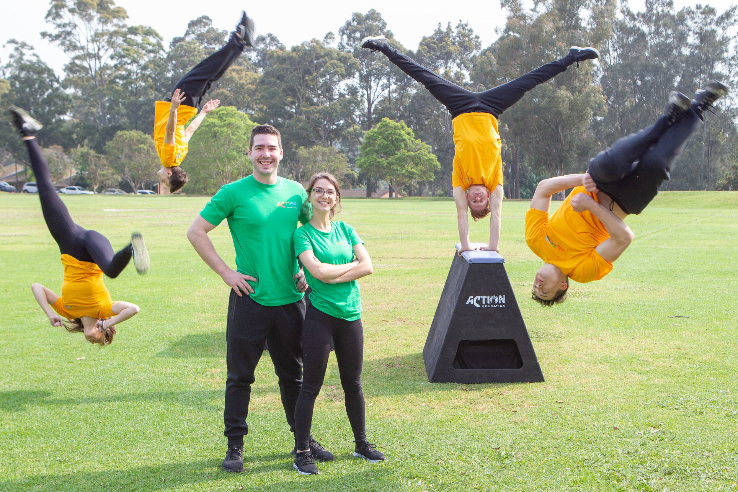   BACKFLIPS AGAINST BULLYING &nbsp;   The founders of Backflips Against Bullying, Sam &amp; Cynthia, perform anti-bullying programs based on acrobatics in schools. DL COMMS used their personal stories to position them as brand as authorities of anti-