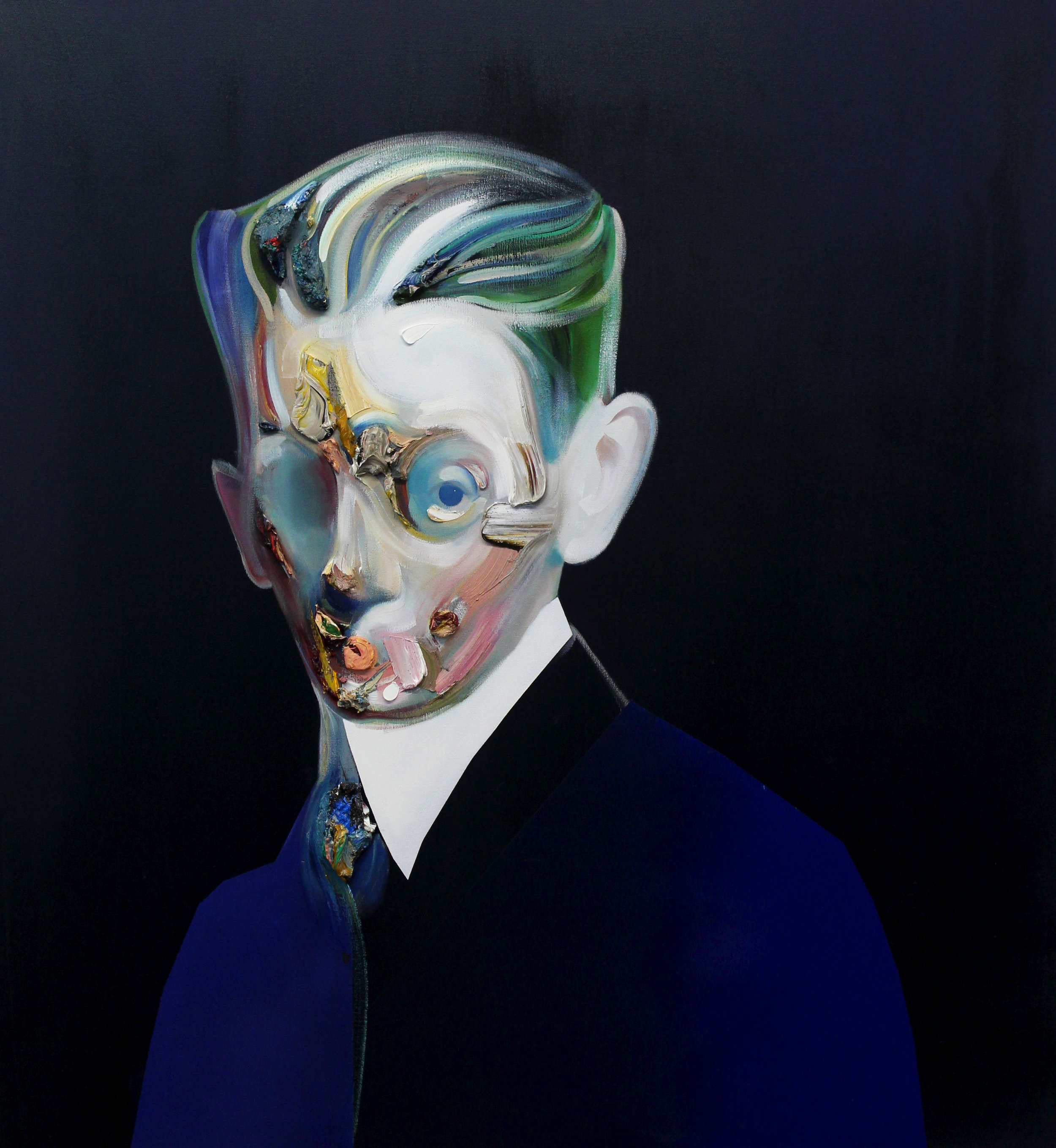 Ryan Hewett, Titanium White Collar, 2016.jpg