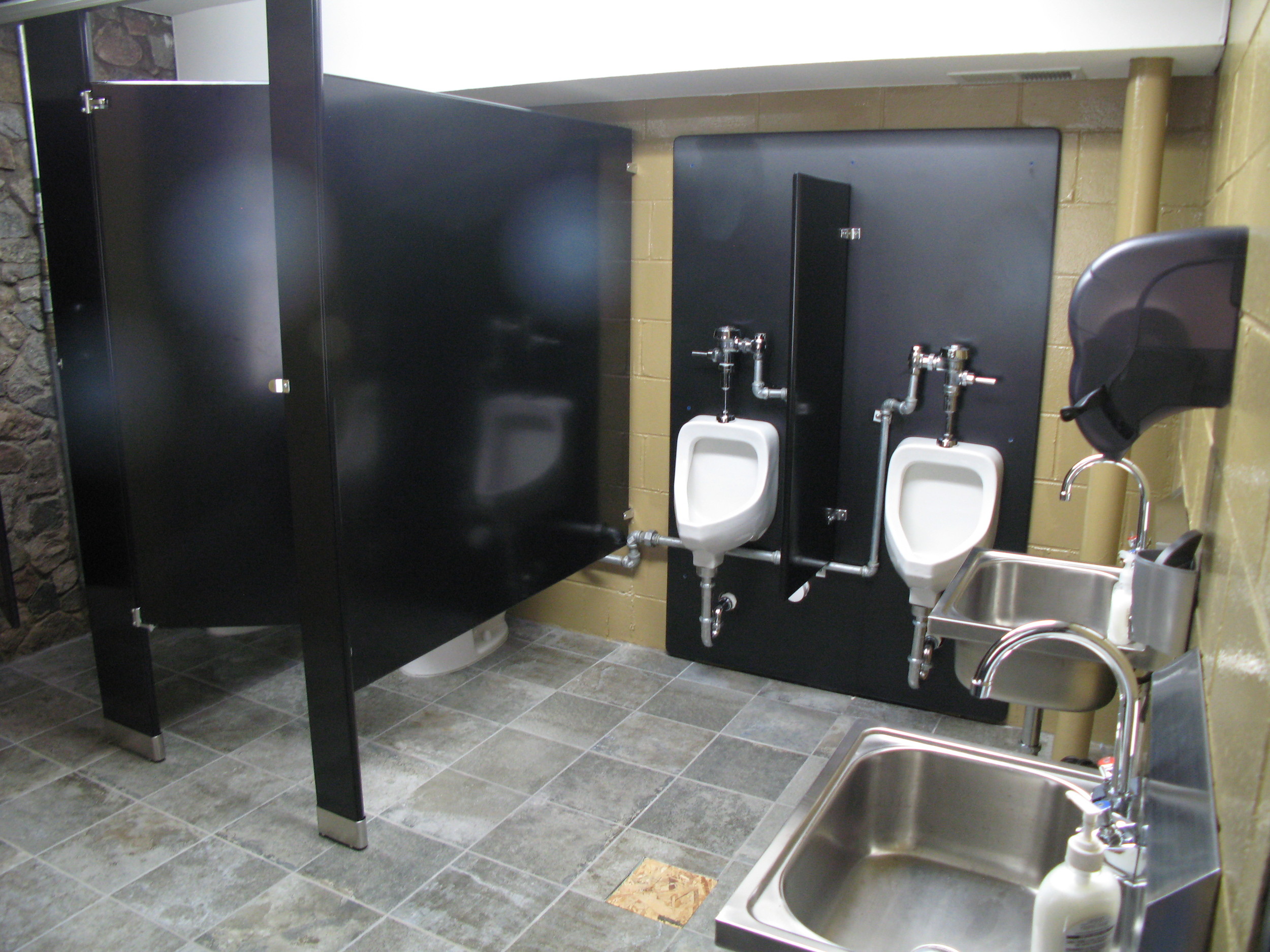 Men's Bathroom - After Final Renovation