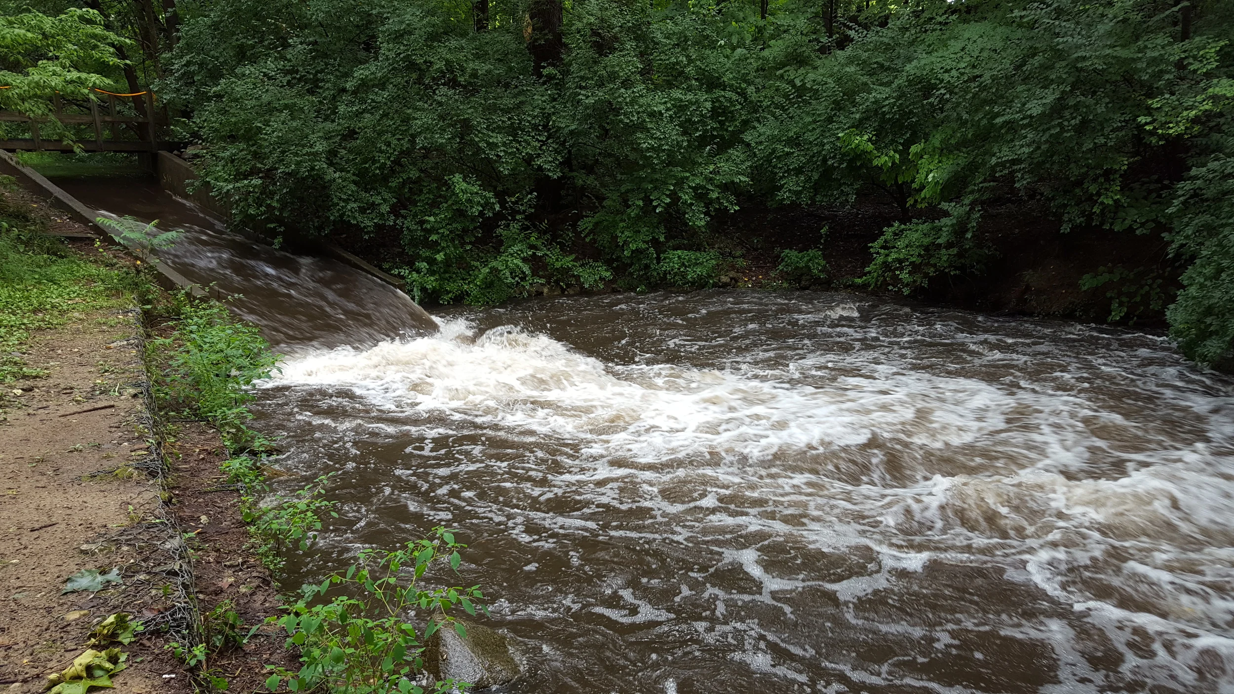 8" of Rain in 1 Day at Ike