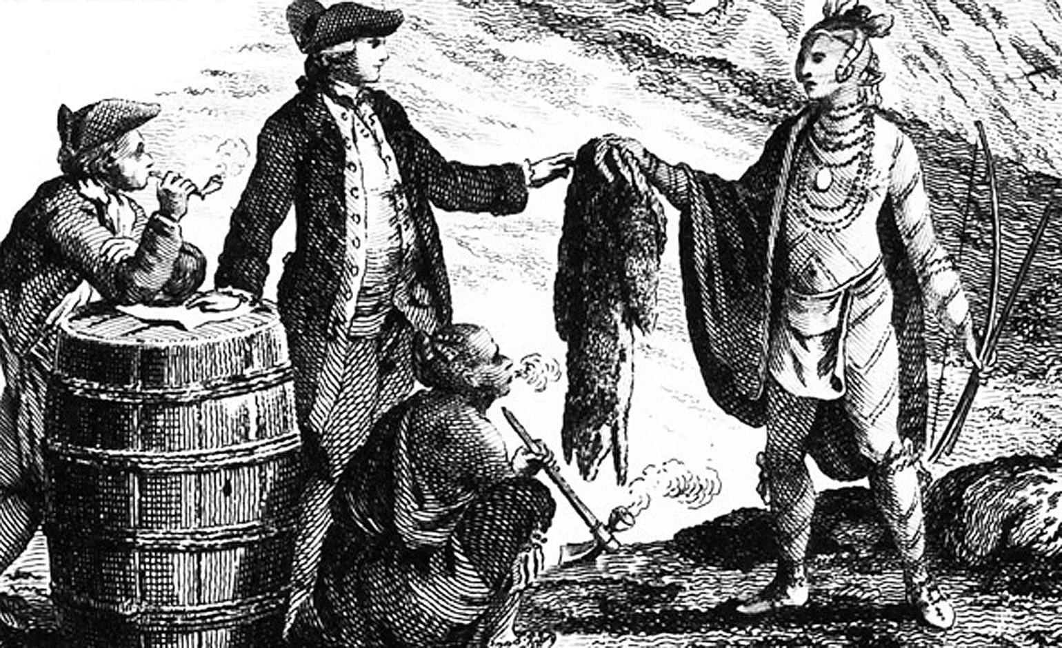 Early History of Area Fur Trading
