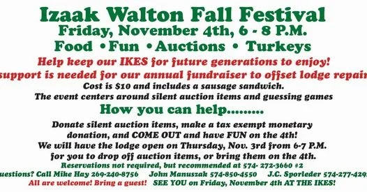 Fall Festival Silent Auction
