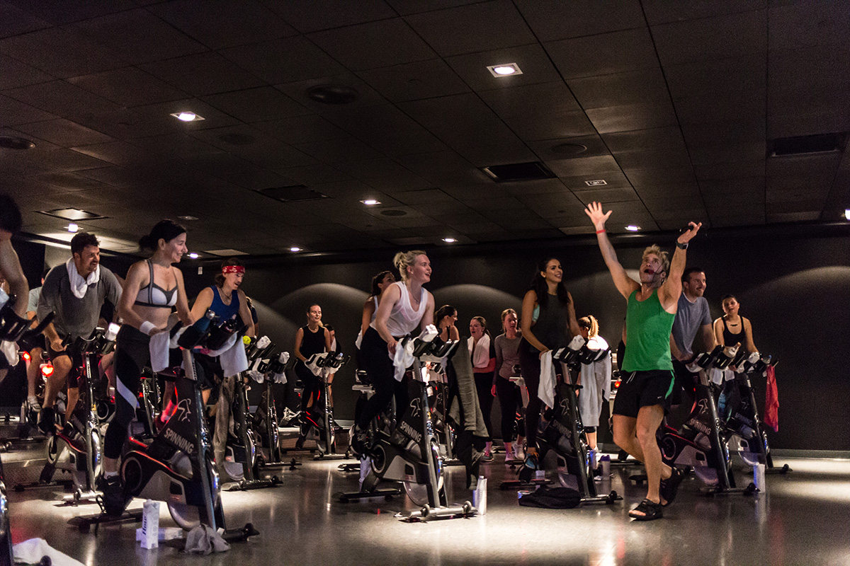 The group rode the equivalent of the distance from Toronto to Vancouver that afternoon.