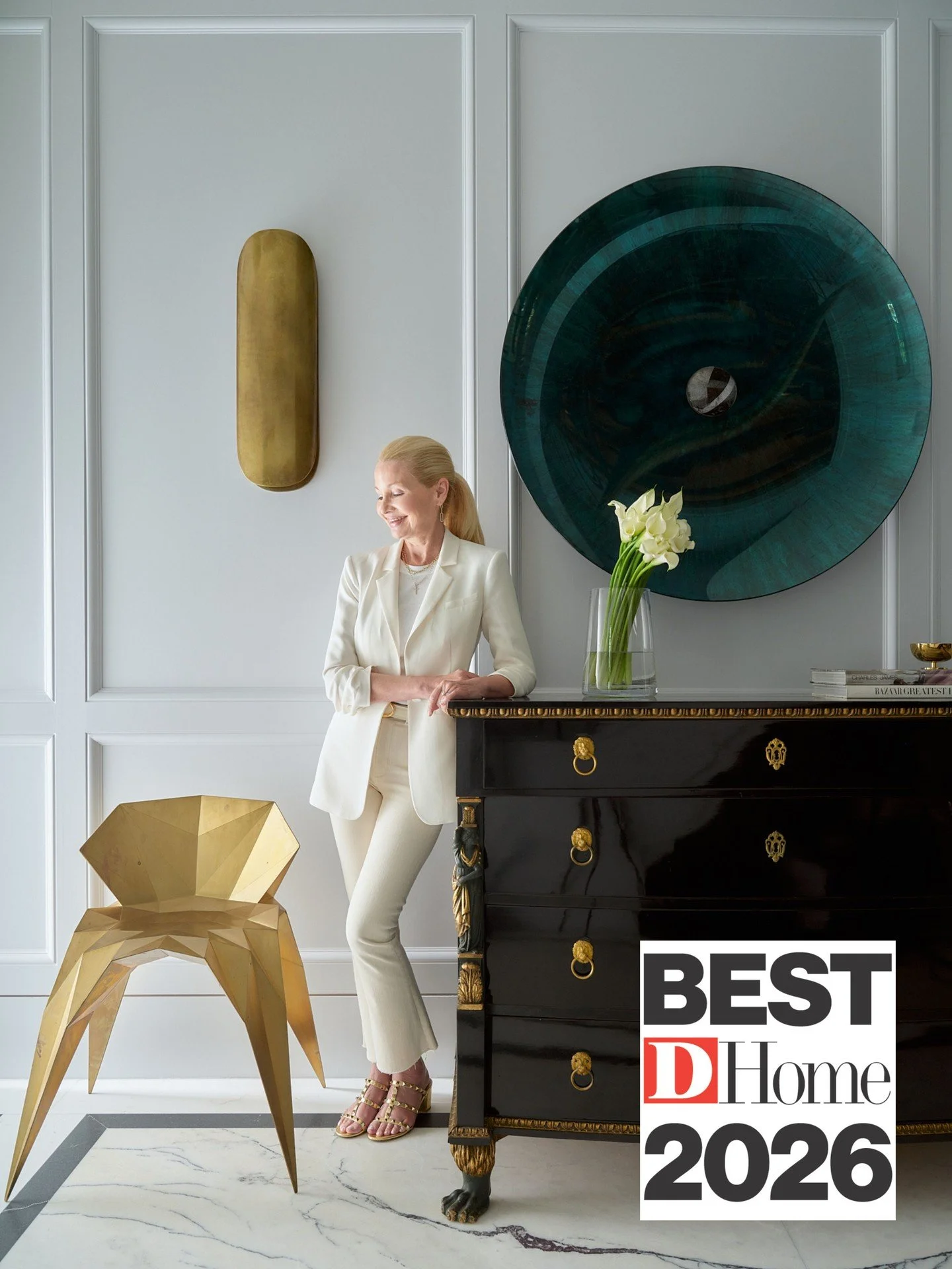 Honored to be named a D Home Best Designer for 2026. Grateful for the clients, collaborators, and creative moments that make this work so rewarding. ✨