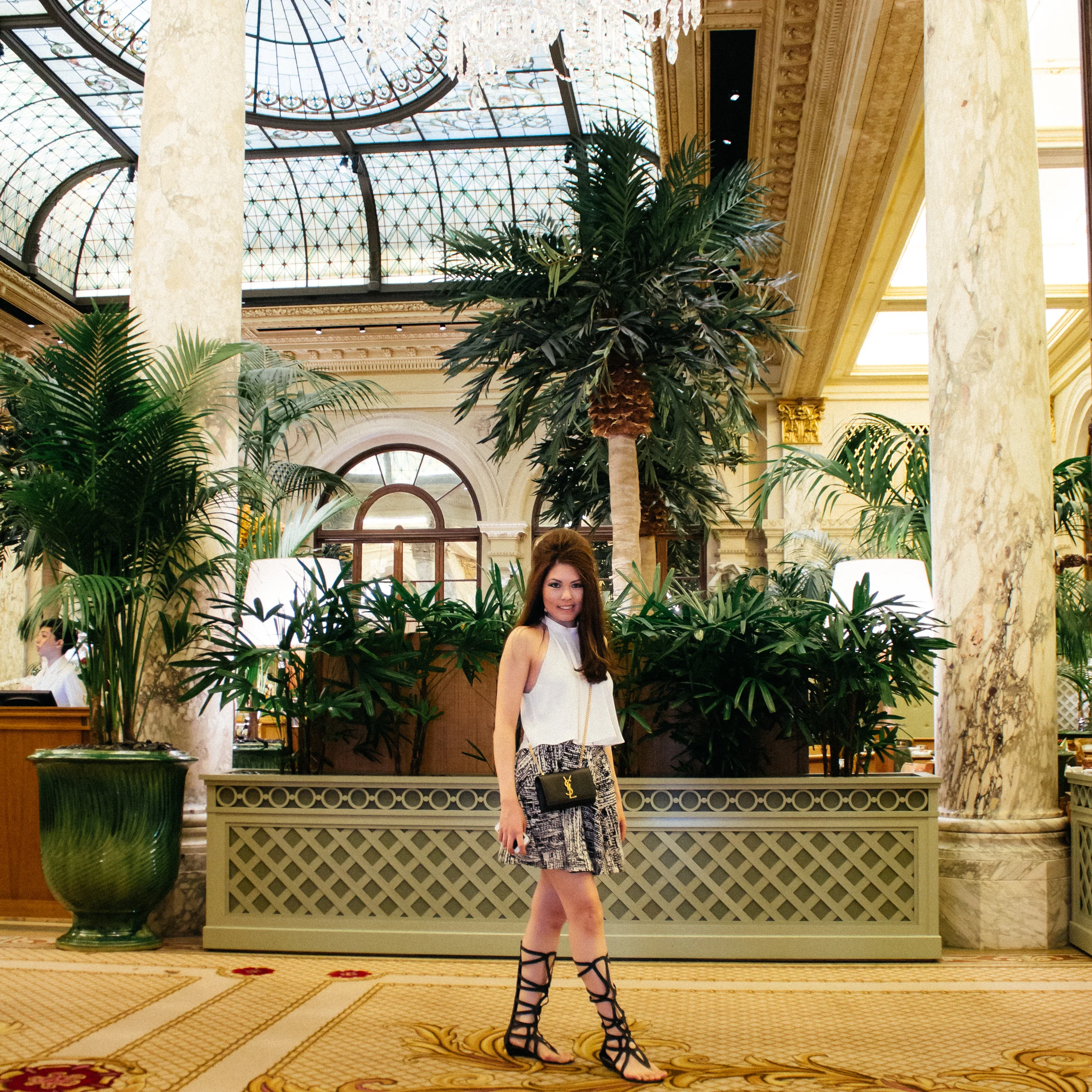 Tea time at THE PLAZA HOTEL IN NEW YORK CITY WAS JUST magical. I WISH I COULD GO BACK RIGHT NOW!