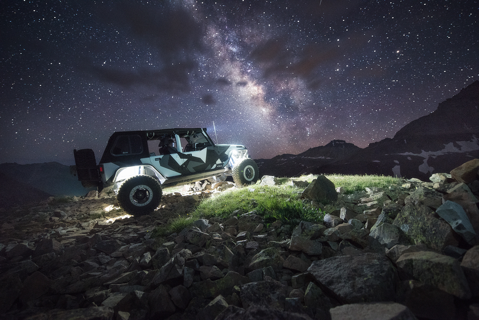 Automotive Jeep Photography in Colorado