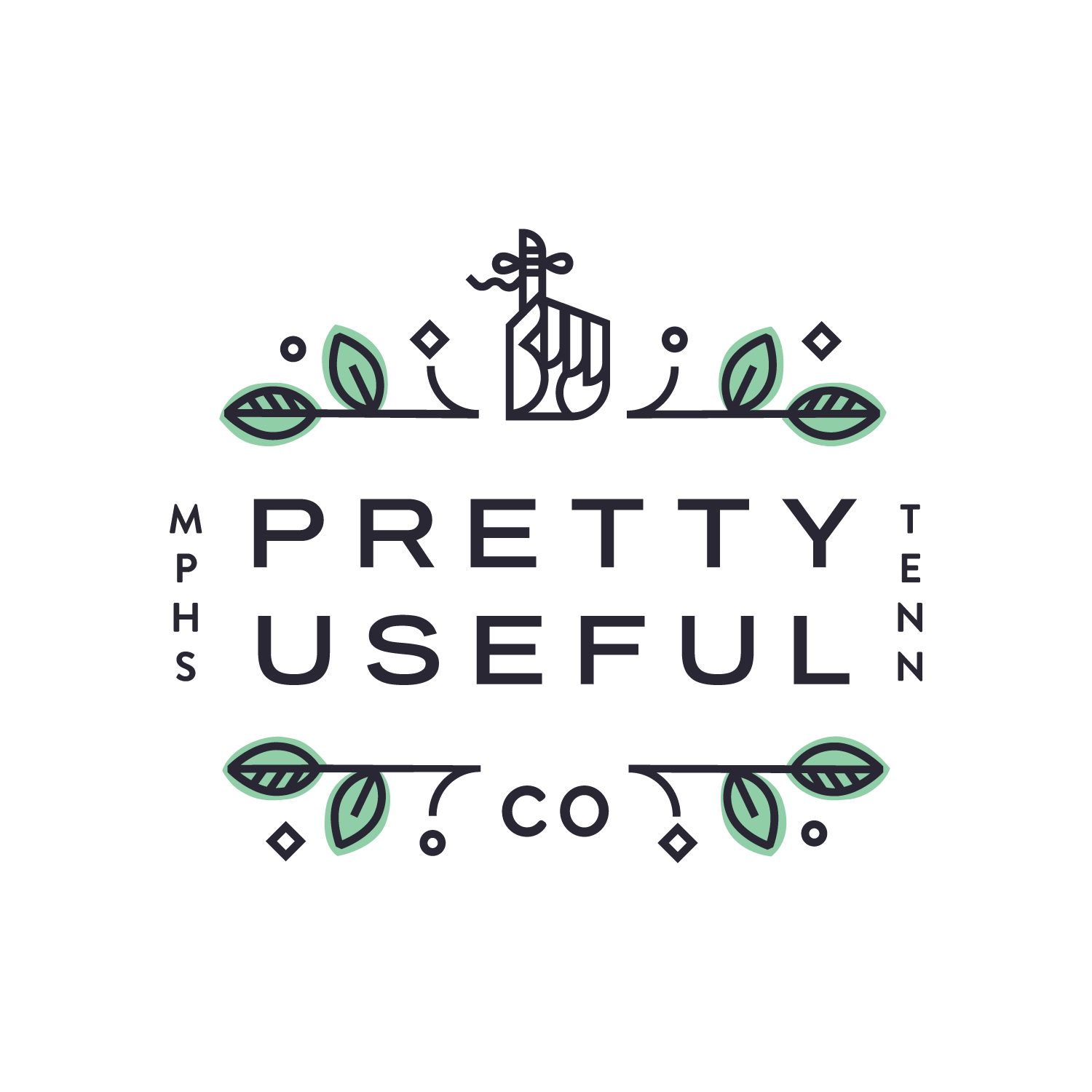 The Pretty Useful Co. Logo.