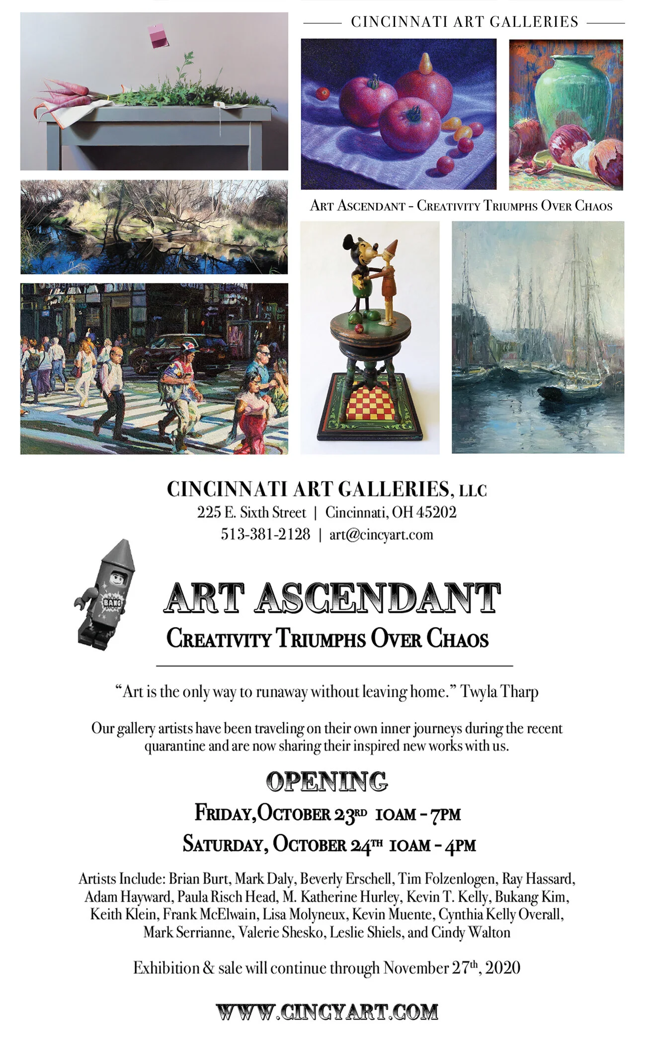 Events Cincinnati Art Galleries Llc