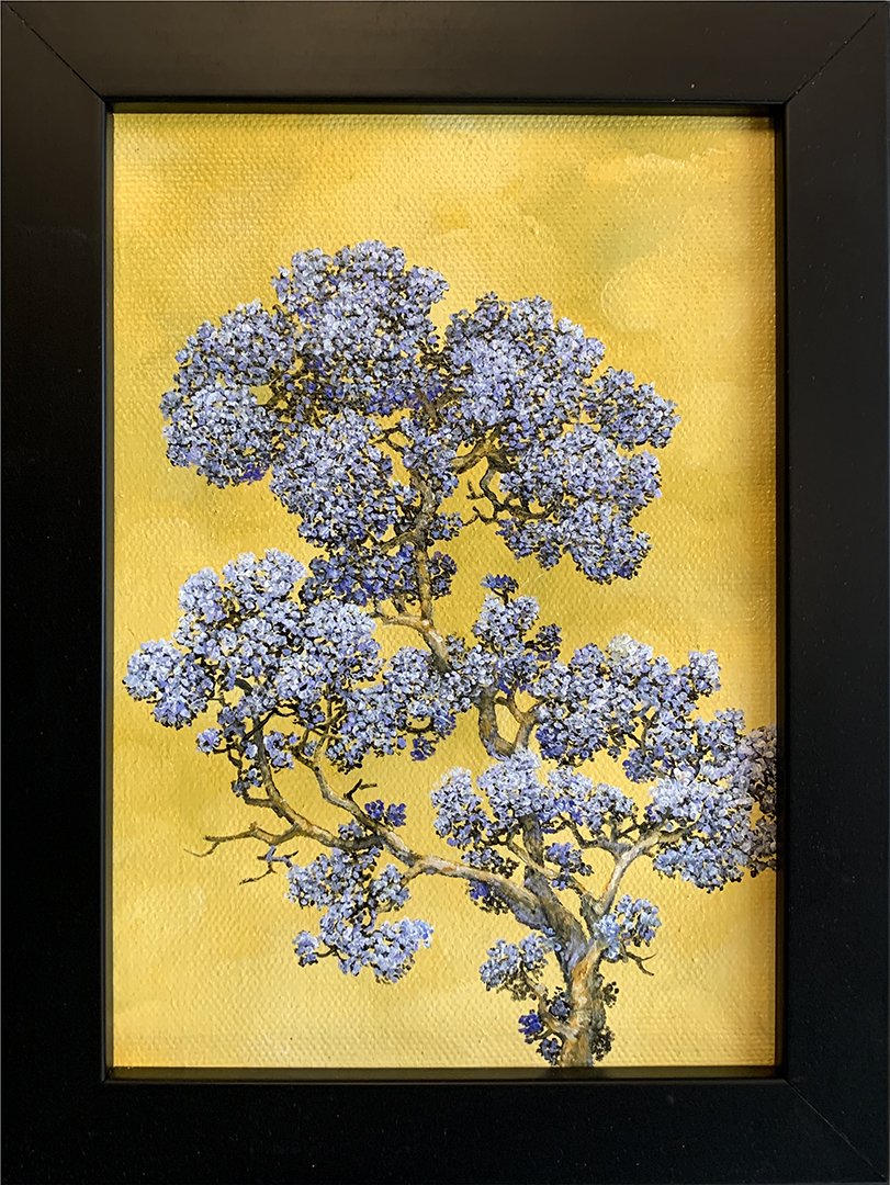 Adam Hayward "Sumara Sun", Oil on Canvas, 7 x 5 inches, $275