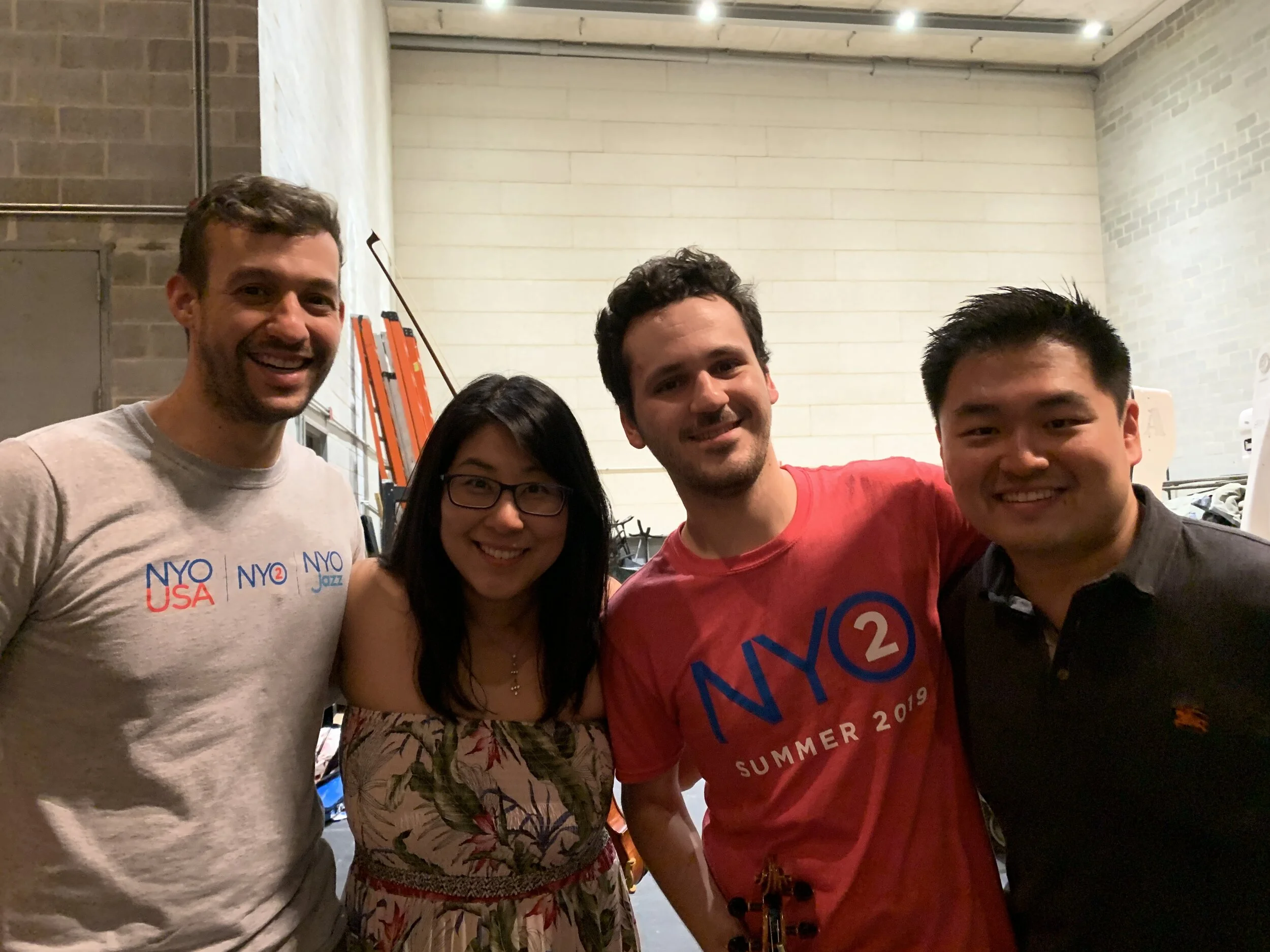 Violin Faculty at Carnegie Hall NYO2