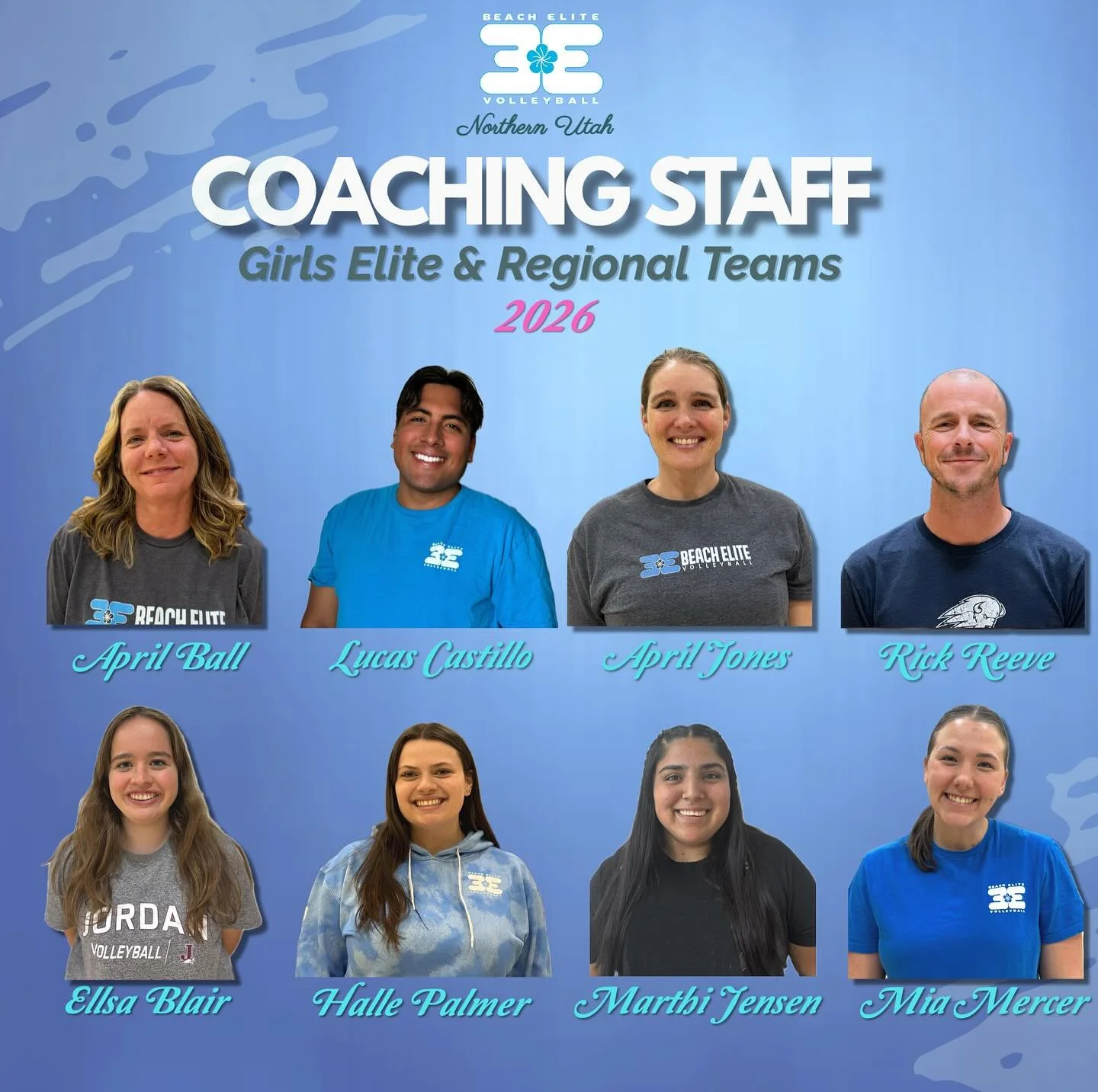 Introducing the coaching staff for our Lehi and Bluffdale locations for the 2025/2026 indoor club season. We are so blessed to have so much experience, passion and dedication to helping the upcoming generations of youth athletes. Our coaches are know