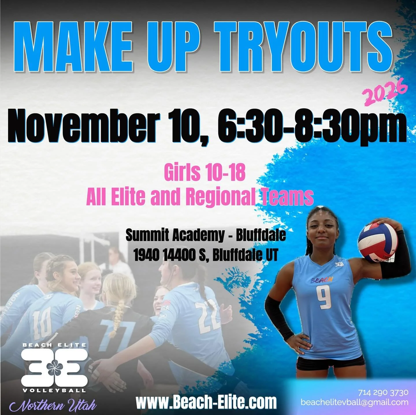 Last call! Makeup tryouts this Monday ! 714 290 3730. Reply YES to get more info